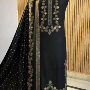 FESTIVAL SPECIAL REAL MIRROR WORK ON SILK FABRIC TOP AND PLAZZO WITH DUPATTA SET